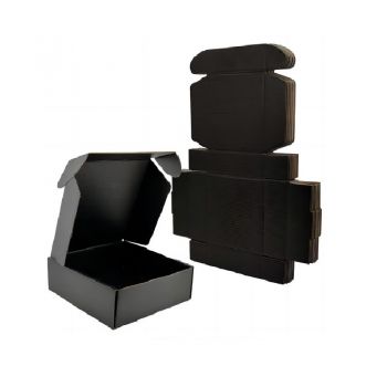 BDL Factory wholesale customization Black Corrugated Cardboard Mailer Boxes Shipping Boxes