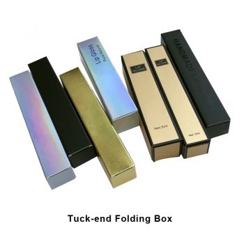 BDL Packaging Paper Folding Box Set For Lip Gloss Lipstick Pack facotry