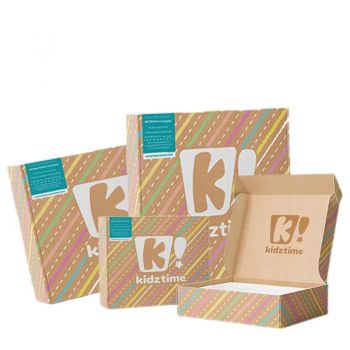 BDL Aircraft Box Customized Natural Corrugated Paper Packaging Box