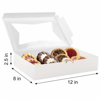 BDL Wholesale Custom Logo Environmentally Big Catering Food Packaging Cardboard Boxes with Transparent Window