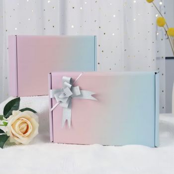 BDL Custom Mailer Printed Pink Red Apparel Boxes Corrugated Mailer Box 
