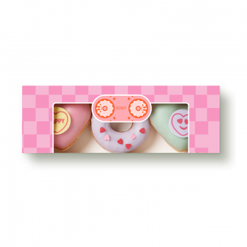 BDL Custom Printed Logo Food Grade Bakery Dessert Pastry Doughnut Bagel Mini Donuts Packaging Boxes