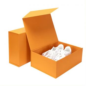BDL Custom Logo Foldable Gift Box with Magnet Luxury Magnetic Folding Storage Paper Shoes Clothes Packaging Box