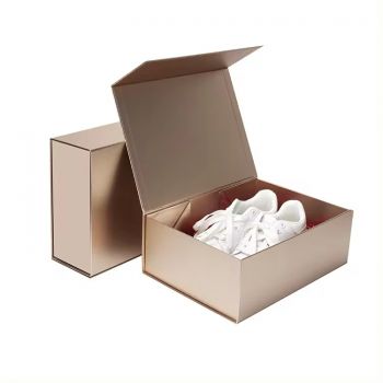 BDL Custom Logo Foldable Gift Box with Magnet Luxury Magnetic Folding Storage Paper Shoes Clothes Packaging Box