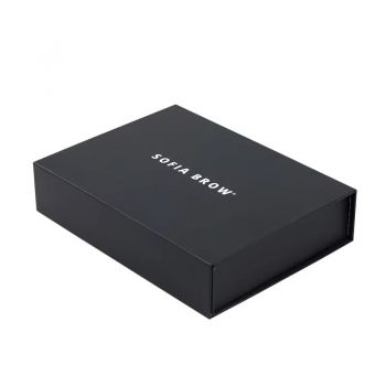 BDL Luxury folding gift box classic black large magnetic presentation gift hamper box for packing