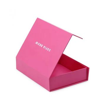 BDL Free Design Custom Luxury Flip Folding Wrapping Paper Gift Box Magnets Environmentally Friendly Logo Gold Foil Stamp