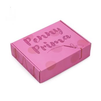 BDL Custom Printed Colored Folding Cosmetic Packing Postal Box Custom recyclable Mailer Shipping Corrugated Cardboard Pa