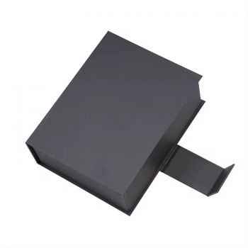BDL Luxury Book Shaped Custom Logo Cardboard Paper Handmade Folding Gift Packaging Boxes with Magnetic Closure