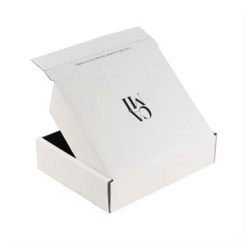 BDL Custom Printing Ecommerce Corrugated Paper Box Recycled Cardboard Zipper Tear Strip Mailer Packaging Shipping Boxes 