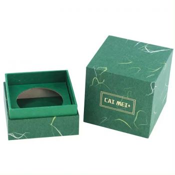 BDL Custom Logo 2 Pieces Paper Rigid Luxury Candle Packing Gift Box with EVA Insert