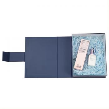 BDL Luxury Book Shaped Custom Logo Cardboard Paper Handmade Folding Gift Packaging Boxes with Magnetic Closure
