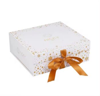 BDL Custom Printed Luxury Foldable Magnetic Gift Box With Lid