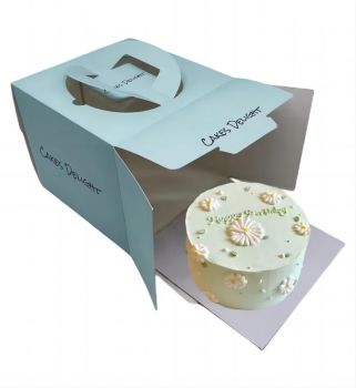 BDL Custom Logo Paper Kraft Wholesale Bulk Food Grade Cake Box and Cake Board