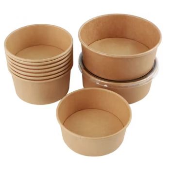 BDL Fast Food Take-Away Lunch bowl  Fried Rice Noodles box Open Window 