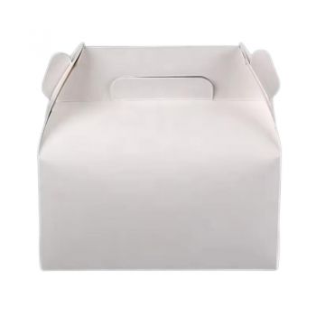 BDL Custom Printed Cardboard Cake Box Personalized Cake Box With Handle
