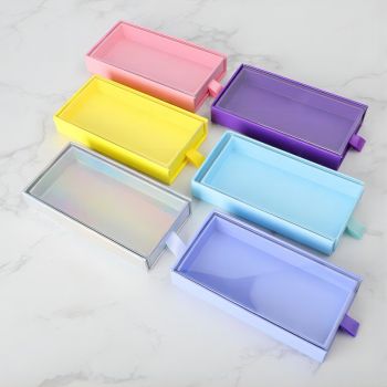 BDL PVC Sleeve Lash Box Drawer Paper Eyelash Packaging Box