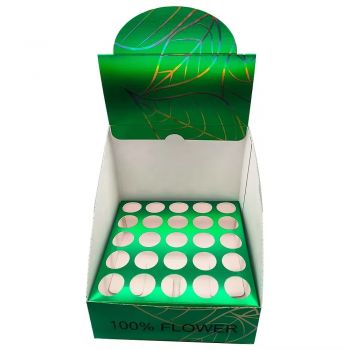BDL  Small Cardboard Packaging Boxes for Retail Pre roll Store Counter Display Box
