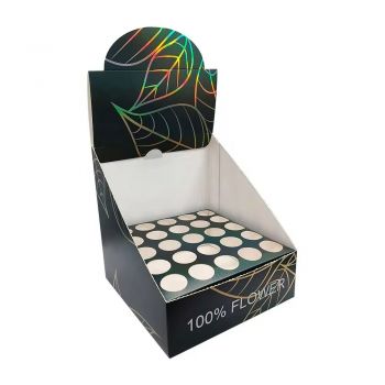 BDL  Small Cardboard Packaging Boxes for Retail Pre roll Store Counter Display Box