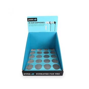 BDL Wholesale Corrugated Soap cardboard counter Display Stand cardboard soaps display