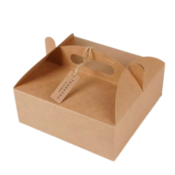 BDL Food Grade Flute  Custom  Cardboard Carton Pizza Box For Gift Shipping