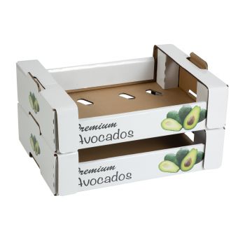 BDL China Custom High Quality Cardboard Vegetable and Fruit Boxes For Avocados