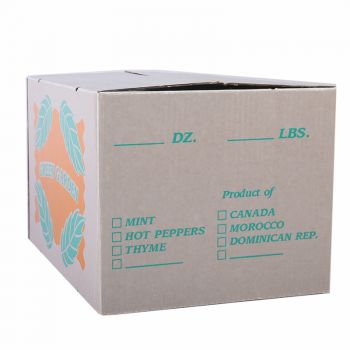 BDL Custom Corrugated Waxed Cardboard Boxes Supplier For Vegetable And Fruit Packaging