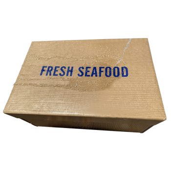 BDL China Factory Custom Fresh Seafood Wax Corrugated Cardboard Cartons 