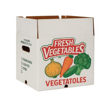 BDL China Factory Waxed 5kg 10kg 20kg 25kg waterproof cardboard box For Fresh Produce And Seafood