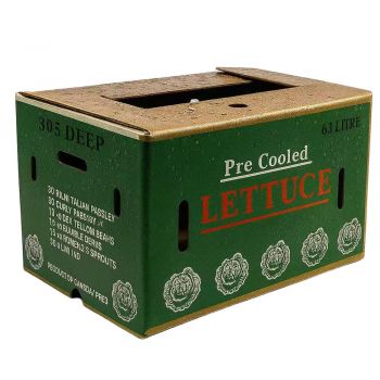 BDL Waterproof Wax Coated Carton For Transporting Vegetables