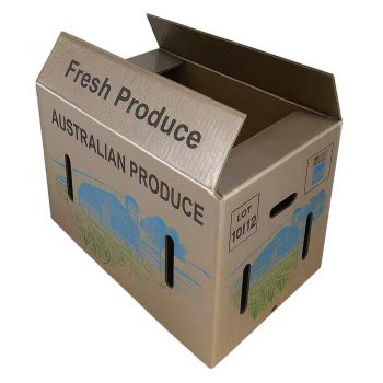 BDL China Factory Waxed 5kg 10kg 20kg 25kg waterproof cardboard box For Fresh Produce And Seafood