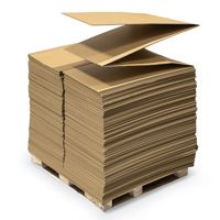 BDL High Quality Recyclable Continuous Folding Corrugated Cardboard Shock Absorb Cushioning For Furniture Packaging