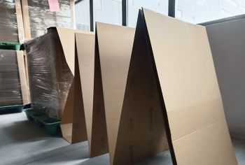 BDL High Quality Recyclable Continuous Folding Corrugated Cardboard Shock Absorb Cushioning For Furniture Packaging