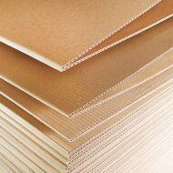 BDL Fanfold Corrugated Sheets Z-Fold Is Continuous Fiber Packaging Board 
