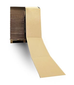 Bdl High Strength Endless Cardboard Continuous Corrugated Board Fanfold Cardboard Sheet