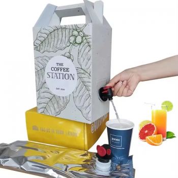 BDL  Hot Sales Custom Print Colorful logo with Handle and Water Bag a Set Stock 1L 3L 5L Dispenser Coffee Bag in Box