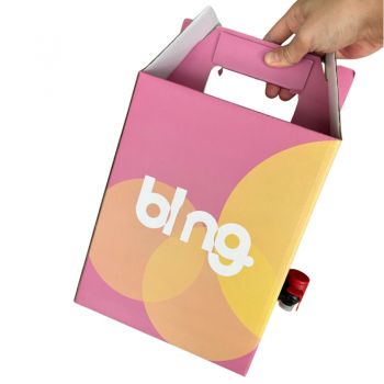 BDL Wine Coffee Bag in Box  with Vitop for Juice Bib Bag in Box Dispenser for Liquid Beverage Packaging