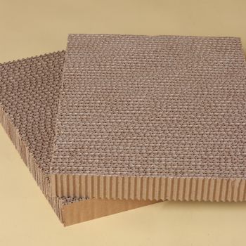 BDL Cat Scratcher Scratching Board Corrugated Cardboard Scratch Bed Toy Pad Mat