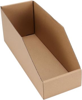 BDL Wholesale Corrugated Storage Bins Recyclable Box Cardboard Storage Moving Boxes