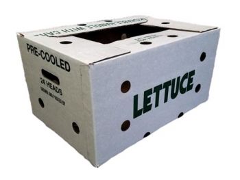 BDL Wax Coated Waterproof Box for Seafood Meat Vegetable Fruit Transport Frozen Storage and Cold Chain Distribution Use