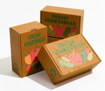 BDL Waterproof  Carton Box for Fruits Vegetables Seafood Lobster and Frozen Food Export