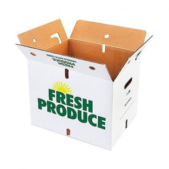 BDL Wholesale Transport Wax Coated Corrugated Cardboard Vegetable Folders Recycled 