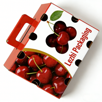 BDL Custom Printed Cherry Fruit Corrugated Board Carton Packaging Box 