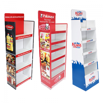 BDL Stand Shelf Folding Display Pos Cardboard Product Display Unit Stand