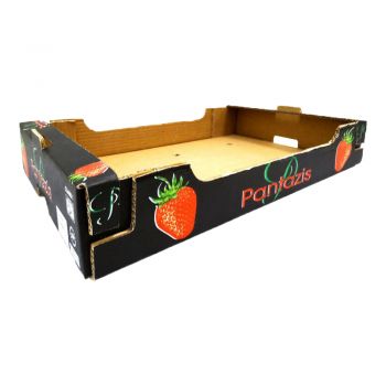 BDL Corrugated   Fruit Vegetable Cartons Ventilated Water Resistant Export Shipping Boxes