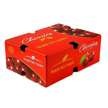 BDL Cherry Corrugated Carton  and Vented Box for Air Freight Storage Supermarket Distribution