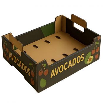 BDL Apple Peach Fruit Vegetable Corrugated Folded Packaging Paper Box for Shipping