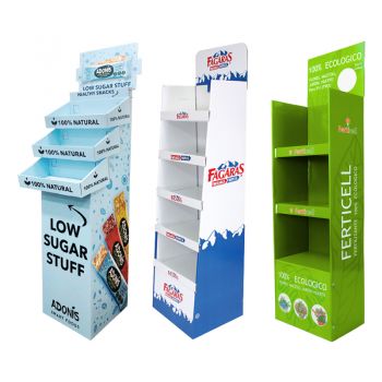 BDL Corrugated Cardboard Custom Advertising Toy Showcase Store Shops Supermarkets Floor Display