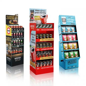 BDL Custom Pvc Store Display Stand Supermarket Cardboard Display Stand Advertising Display Rack