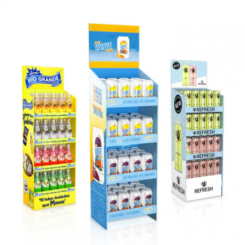 BDL Corrugated Cardboard Custom Advertising Toy Showcase Store Shops Supermarkets Floor Display