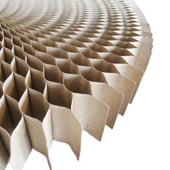 BDL High Strength Eco-Friendly Recyclable Brown Paper Honeycomb Door Filler Sandwich